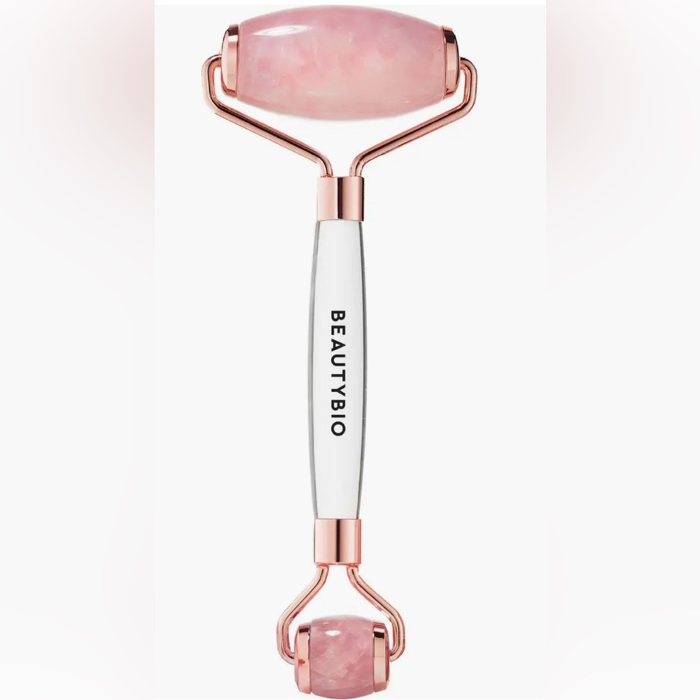 BeautyBio Rose Quartz Roller New In Box